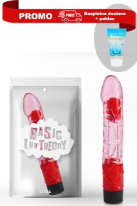 Promo Crveni realističan vibrator CN111832906
